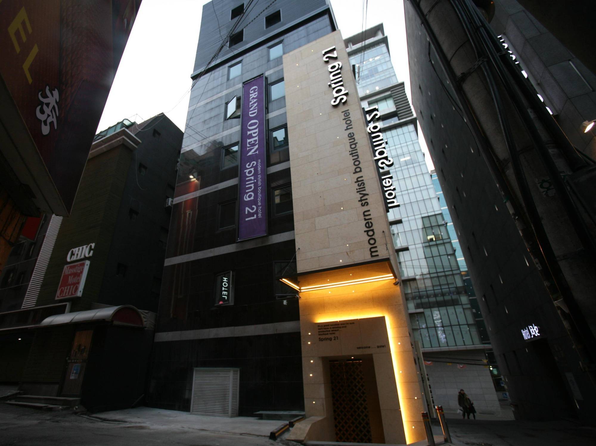 Spring 21 Hotel Sinchon Seoul Exterior photo